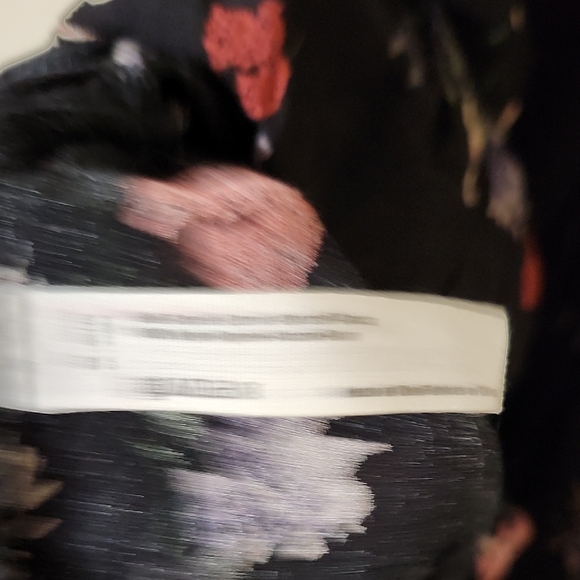 Floral Black Dress - Picture 10 of 12